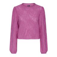 Pull Rose Femme Pieces Cringo pas cher