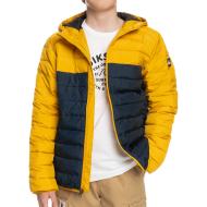 Doudoune Marine/Jaune Garçon Quiksilver Scaly