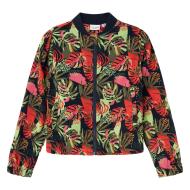 Veste Marine à fleurs Fille Name It Vana pas cher