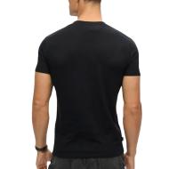 T-shirt Noir Homme Superdry Vintage LogoR6T vue 2
