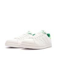 Baskets Blanches/Vertes Homme Adidas Stan Smith ID3116 vue 6