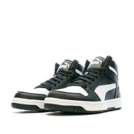 Baskets Noires/Blanches Homme Puma Rebound vue 6