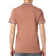 Polo Rose Homme Teddy Smith Pasian vue 2