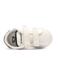 Baskets Blanches Garçon Bébé Le Coq Sportif Courtset Optical vue 4