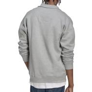 Sweat 1/4 Zip Gris Homme Adidas HN1945 vue 2