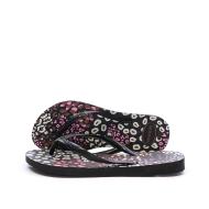 Tongs Noir Femme Havaianas Slim Animals Infradito