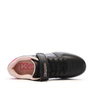 Baskets Noires/Roses Fille Kappa Malone vue 4