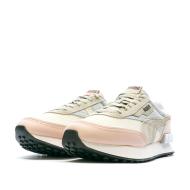 Baskets Écru/Rose Femme Puma Future Rider Interest vue 6