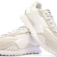 Baskets Blanches/Beige Homme Puma Blktop vue 7