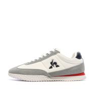 Baskets Blanches/Grises Homme Le Coq Sportif Veloce I Optical pas cher
