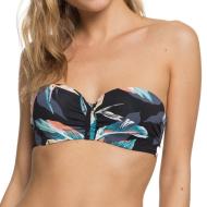 Haut de Bikini Bandeau Noir Femme Roxy Printed Beach Classics