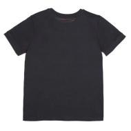 T-Shirt noir/rouge garçon Teddy Smith T-Supra Jr vue 2