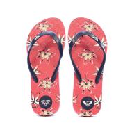 Tongs Rose à fleurs Fille Roxy The Sea Penhat vue 3