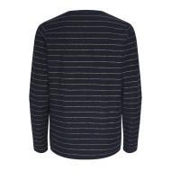 T-shirt Manches Longues Marine/Doré Femme Pieces Milona vue 2