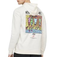 Sweat Blanc Homme Only & Sons Print Logo vue 2