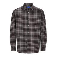 Chemise Kaki/Noir Homme Jack & Jones 12260776