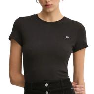T-shirt Noir Femme Tommy Hilfiger Tjw
