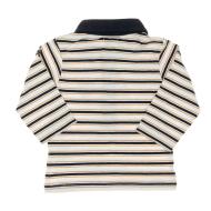 Polo Marine/Beige Garçon EOM Naimo vue 2