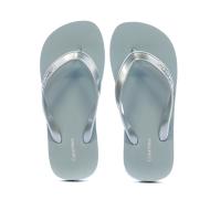Tongs Bleu Femme Calvin Klein Jeans Flip Flop Tpu Metall vue 3