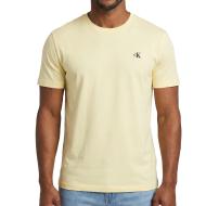 T-Shirt Jaune Homme Calvin Klein Jeans Classics