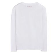 T-Shirt Manches Longues Blanc Garçon Teddy Smith Evan vue 2