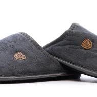 Chaussons Gris Homme Pierre Cardin Slippers vue 7