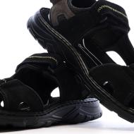 Schwarze Herrensandalen TBS Jaimmye Ansicht 7