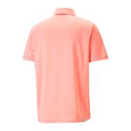 Polo Rose Homme Puma Haystack vue 2