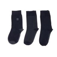 x3 paires de chaussettes Marine Homme Serge Blanco 0NY pas cher