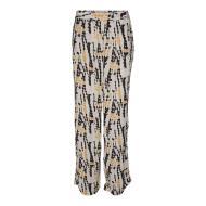 Pantalon Beige à Motifs Femme Vero Moda Suie pas cher