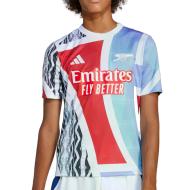 Arsenal Maillot Prématch Multicolore Junior Adidas 24/25 pas cher