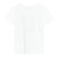 T-shirt Blanc Femme Teddy Smith Patchy vue 2