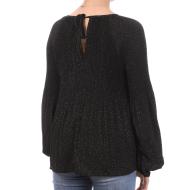Blouse Noir Femme Teddy Smith Phylia vue 2