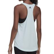 Débardeur Turquoise Femme Adidas HD1683 vue 2