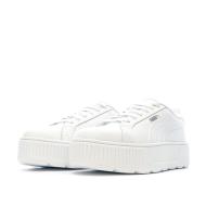 Baskets Blanches Femme Puma Karmen 387374-01 vue 6