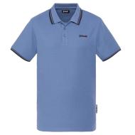 Polo Bleu Homme Schott PSWILL2