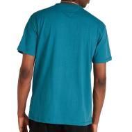 T-shirt Vert Emeraude Homme Tommy Jeans Reg Varsity vue 2