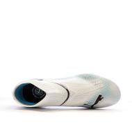 Chaussures de football Blanches/Roses Homme Puma Future 7 Match vue 4