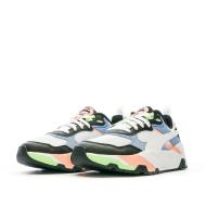 Baskets Noires/Rose Fille Puma Trinity vue 6