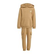 Survêtement Marron Enfant Adidas Hoodie pas cher