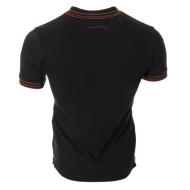 Polo Noir/Rouge/Orange Homme Teddy Smith Pasian vue 2