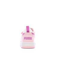 Zapatillas de deporte rosas para niña Puma Rebound ver 3