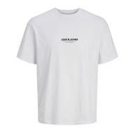 T-shirt Blanc Homme Jack & Jones Whvesterbro