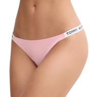 String Rose Femme Tommy Hilfiger High Thong pas cher