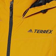 Veste imperméable Jaune Femme Adidas Gore-Tex Terrex vue 3