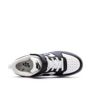 Baskets Noir/Blanc Garçon Nike Court Borough Low vue 4