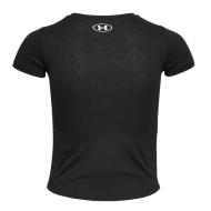 T-shirt Noir Fille Under Armour Sportstyle Logo vue 2