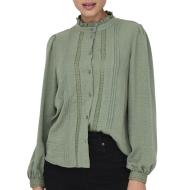 Chemise Kaki Femme JDY Lace Shirt pas cher