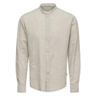 Only & Sons Caiden Light Grey Men’s Shirt Photo of the Espace des Marques %store% store - view of %key%