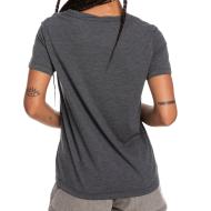 T-shirt Gris Femme Roxy Chasing vue 2